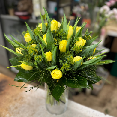 Tulpenstrauß in Gelb