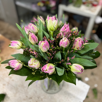 Tulpenstrauß in Rosa