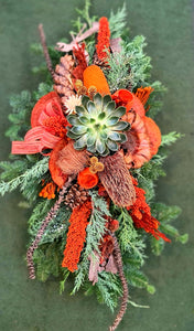 Grabschmuck Orange